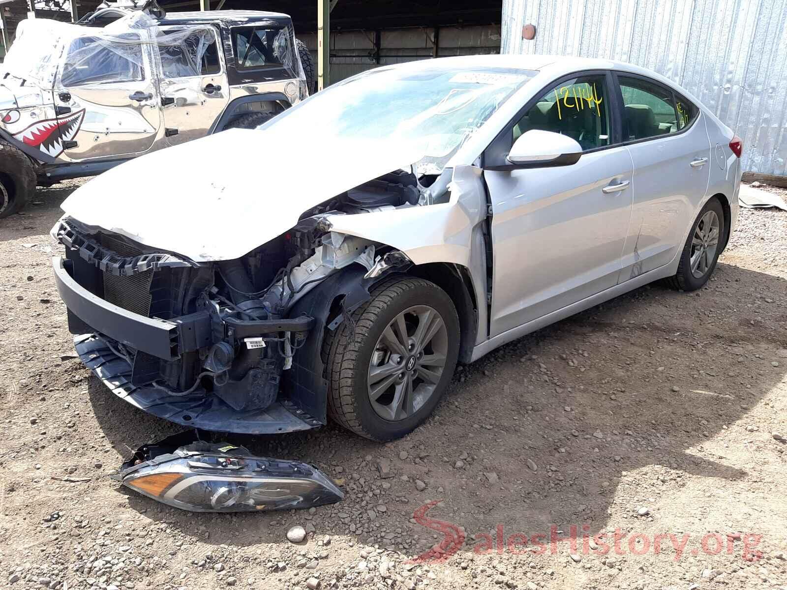 5NPD84LF9JH364522 2018 HYUNDAI ELANTRA