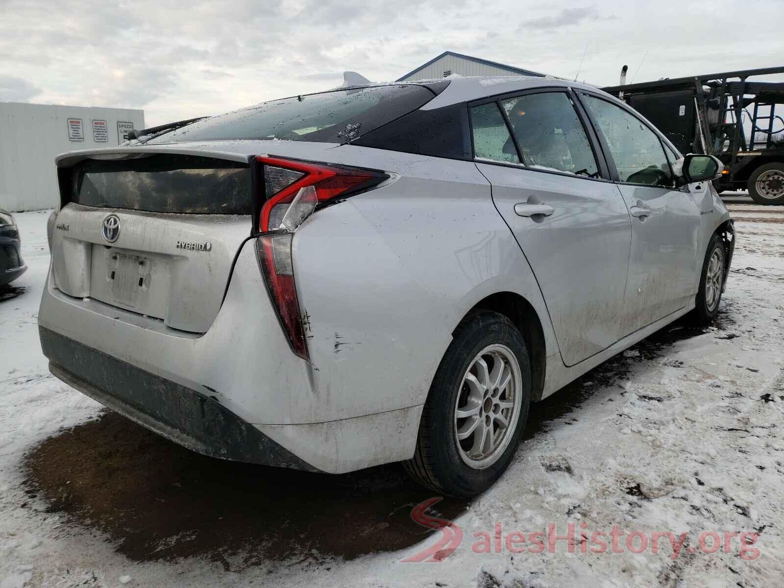 JTDKARFU0G3005325 2016 TOYOTA PRIUS