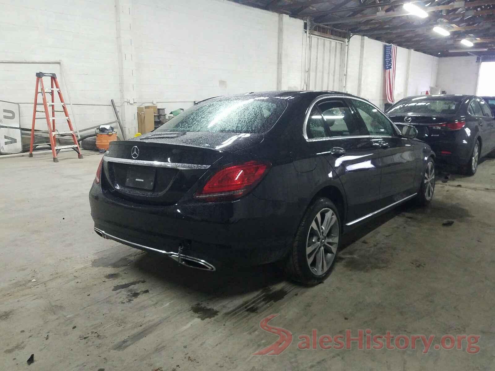 55SWF8DB1KU314584 2019 MERCEDES-BENZ C CLASS