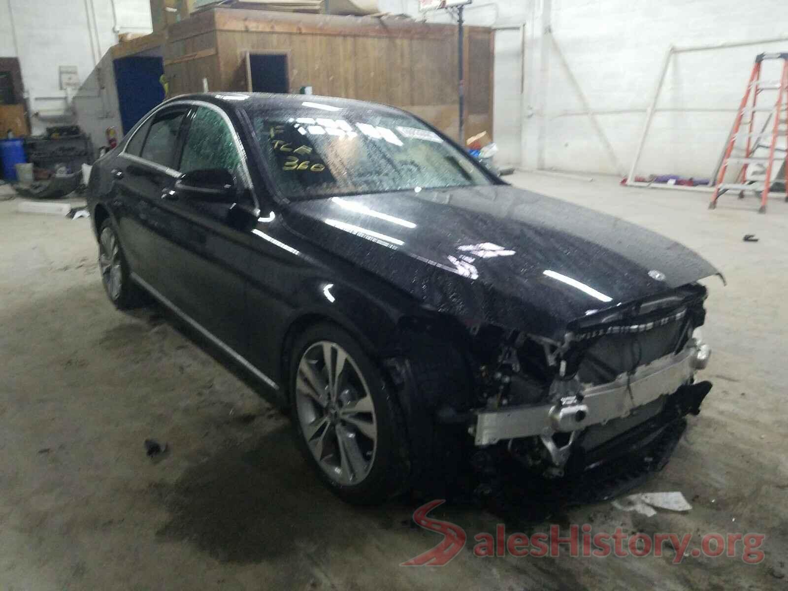 55SWF8DB1KU314584 2019 MERCEDES-BENZ C CLASS