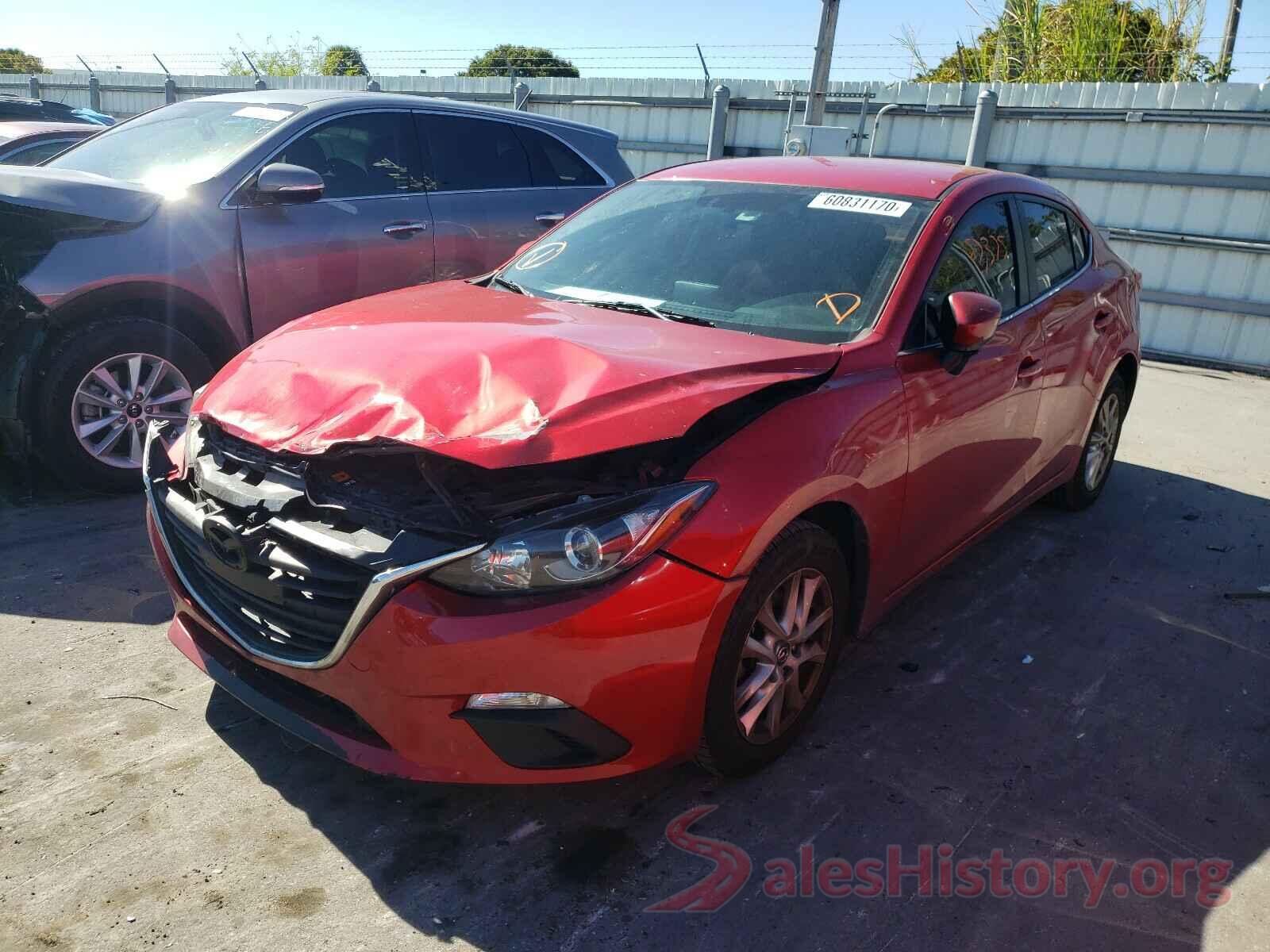 3MZBM1U76GM326822 2016 MAZDA 3