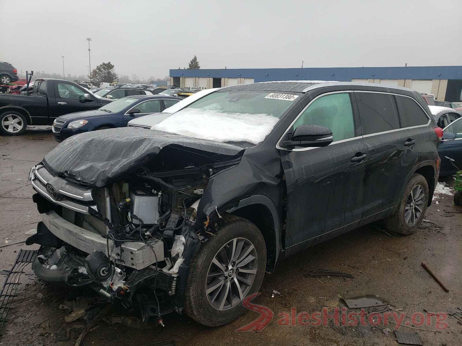 5TDJZRFH3JS540145 2018 TOYOTA HIGHLANDER