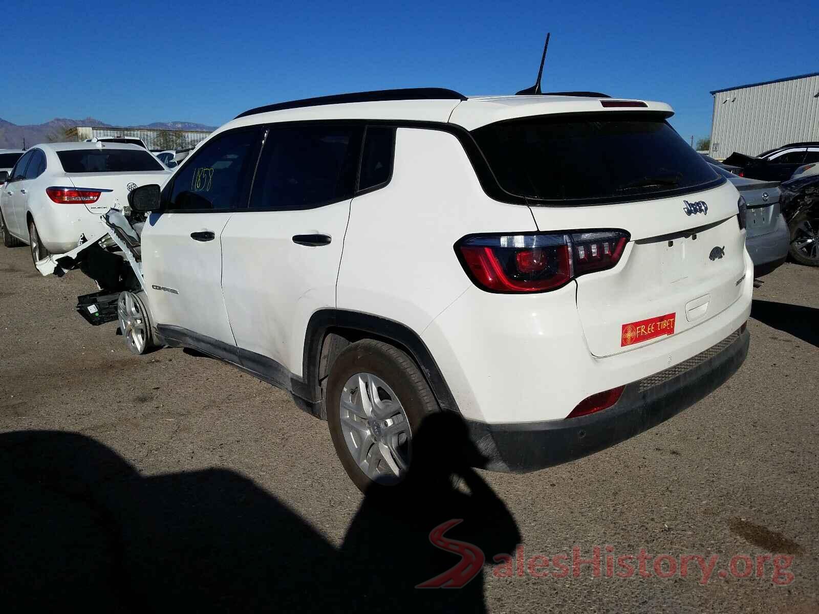 3C4NJCAB0JT124276 2018 JEEP COMPASS