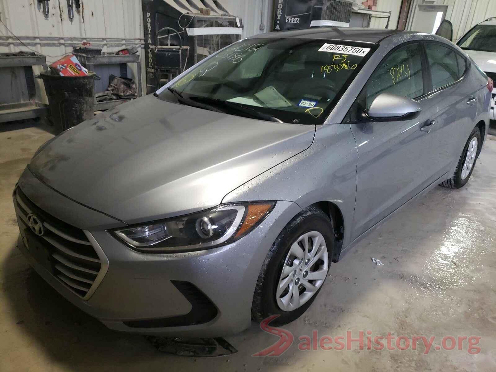 5NPD74LF2HH183016 2017 HYUNDAI ELANTRA