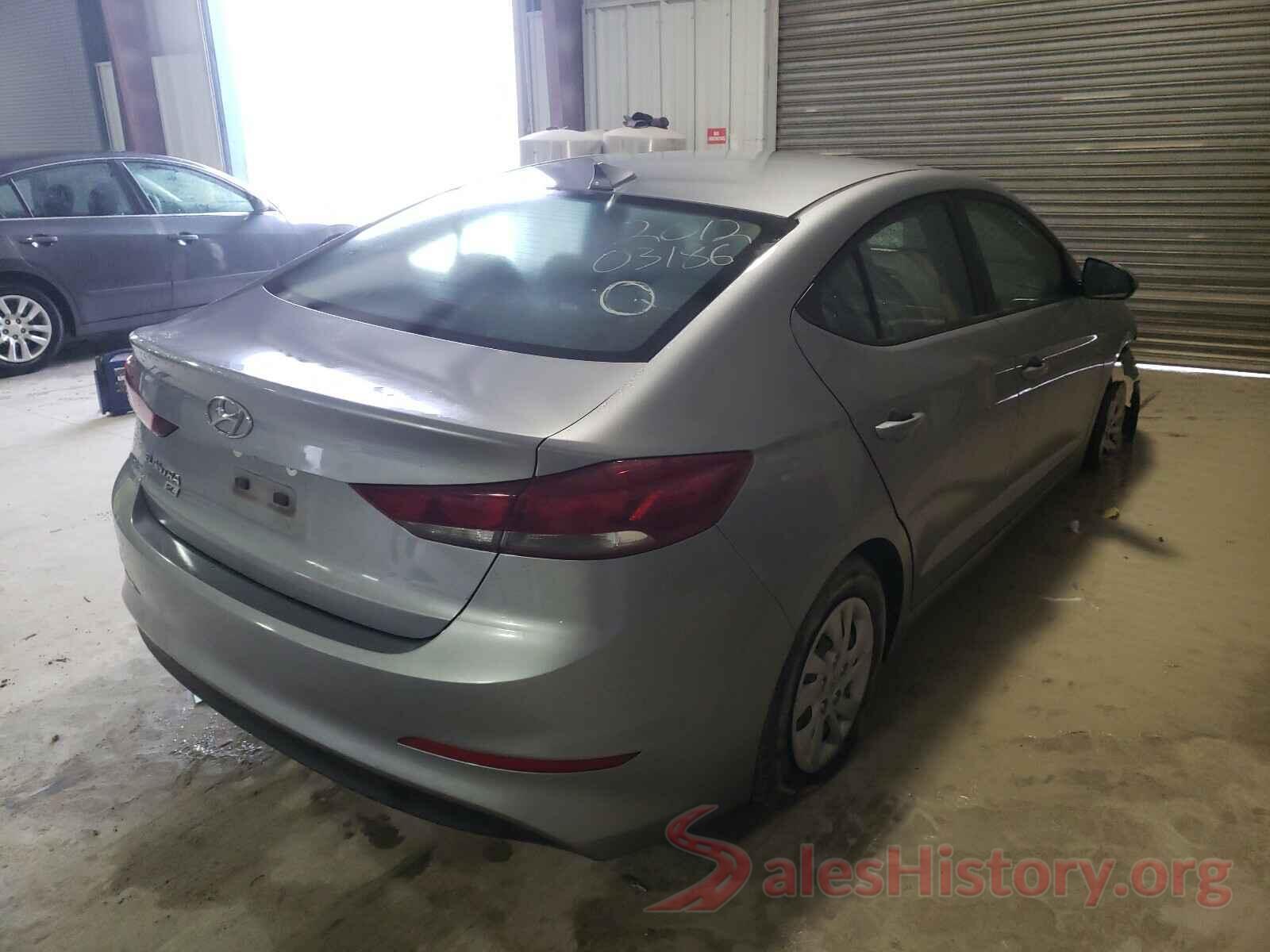 5NPD74LF2HH183016 2017 HYUNDAI ELANTRA