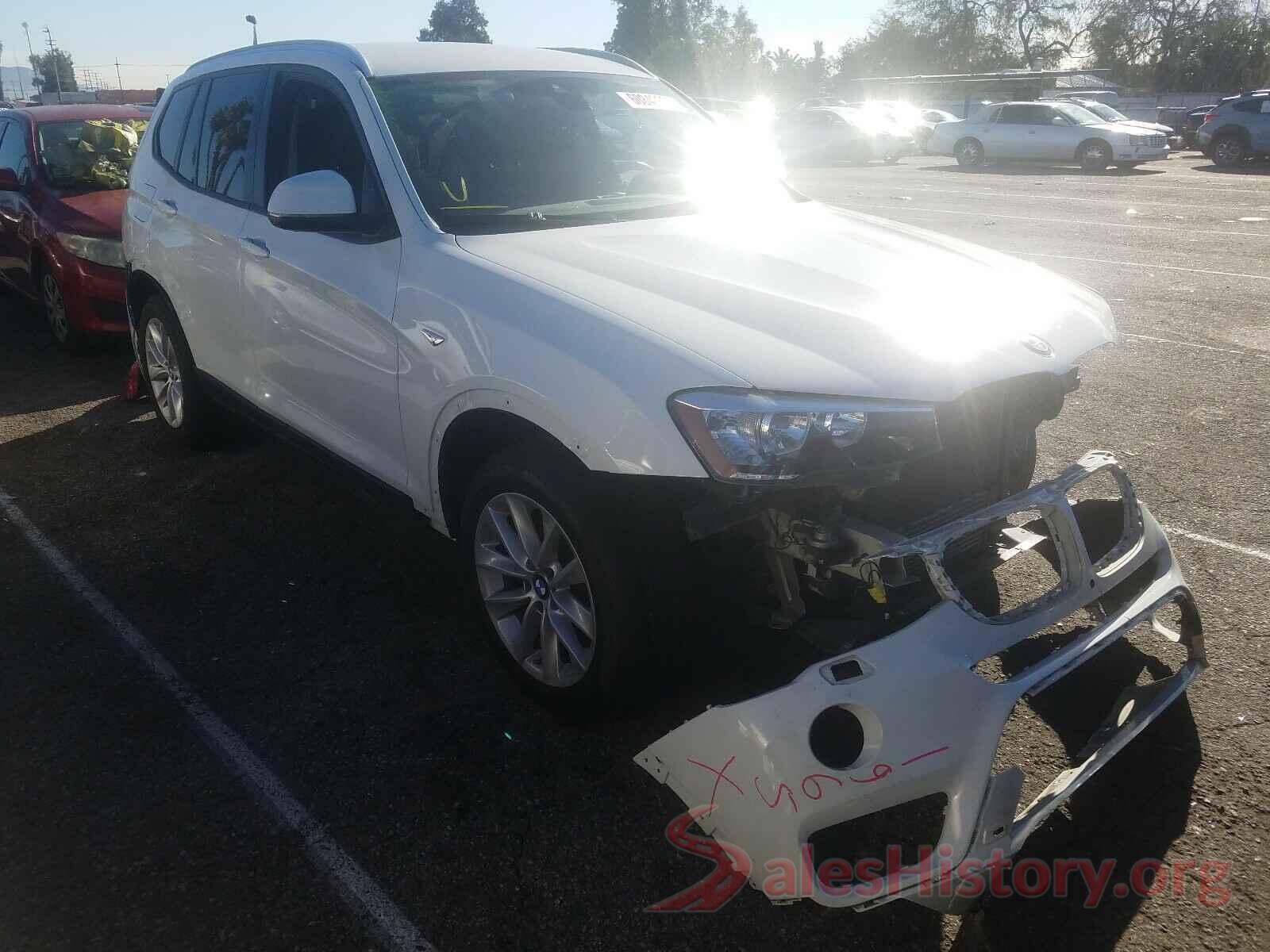 5UXWX9C53H0D98013 2017 BMW X3