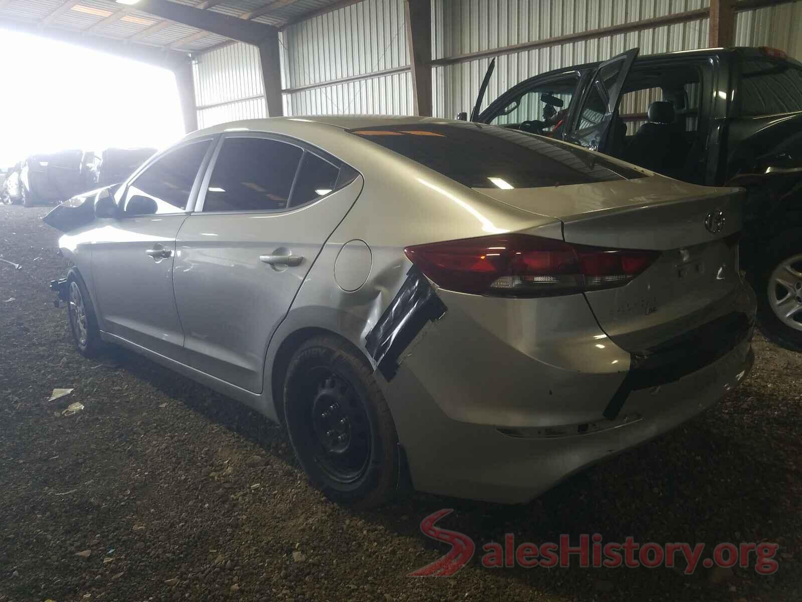 KMHD74LF0JU619854 2018 HYUNDAI ELANTRA