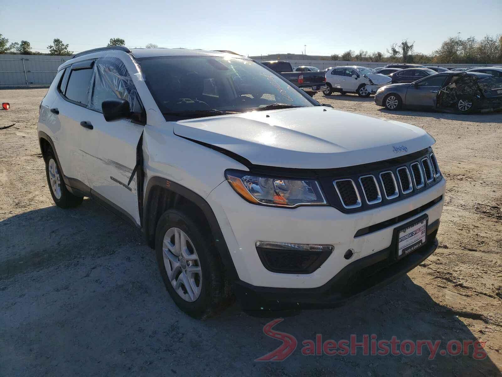 3C4NJCAB8HT647703 2017 JEEP COMPASS