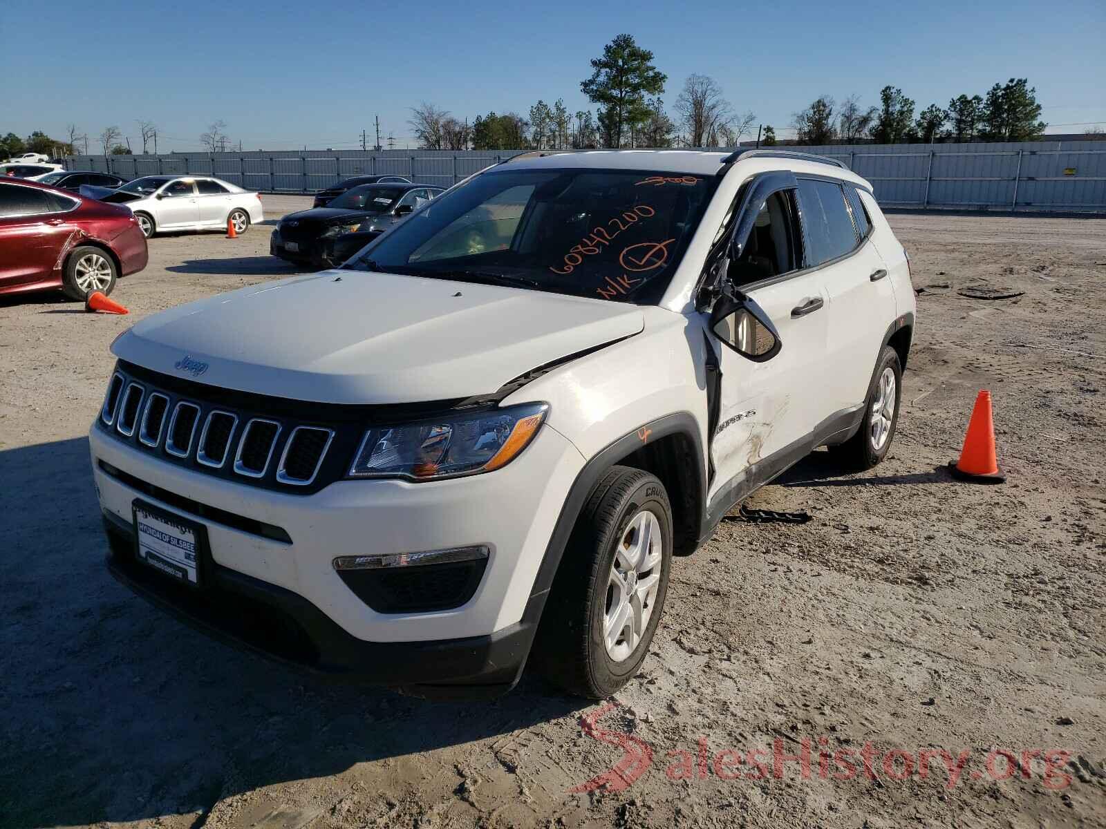 3C4NJCAB8HT647703 2017 JEEP COMPASS