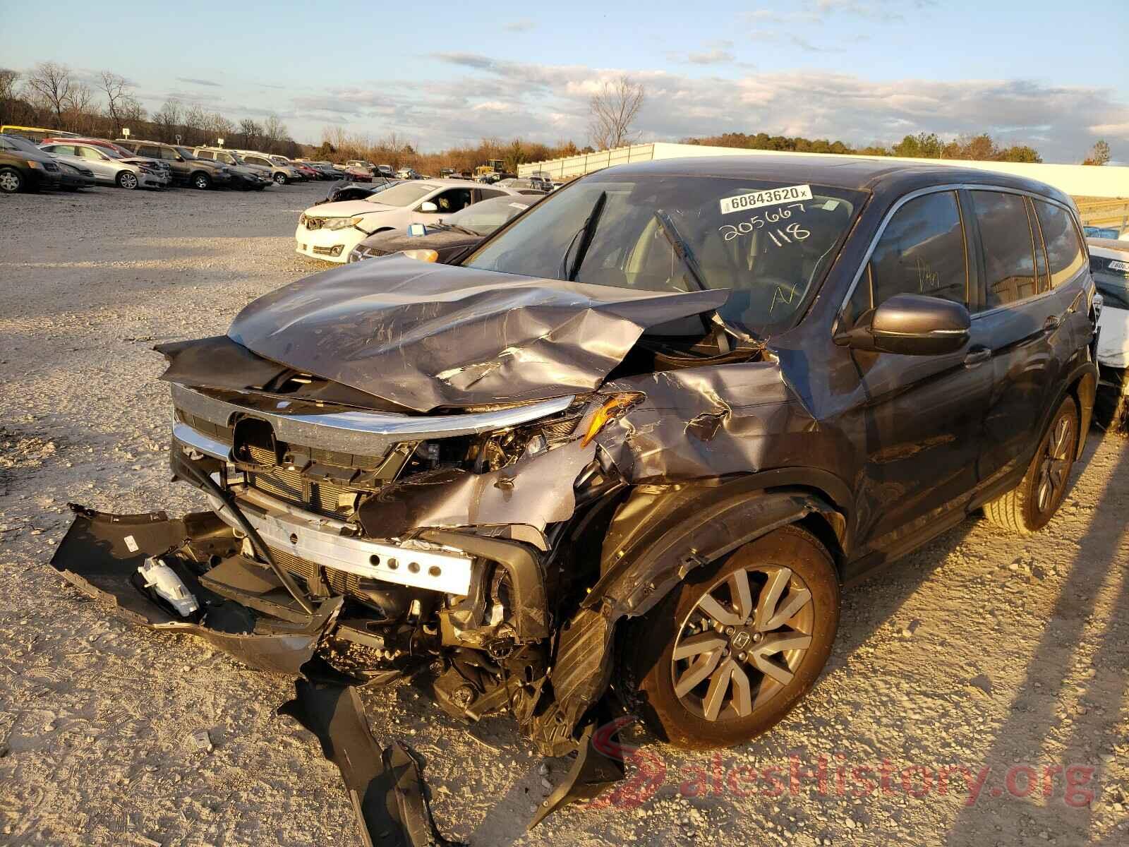 5FNYF5H5XLB020809 2020 HONDA PILOT