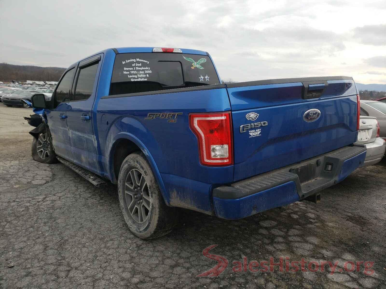 1FTEW1EG0GFD16697 2016 FORD F150