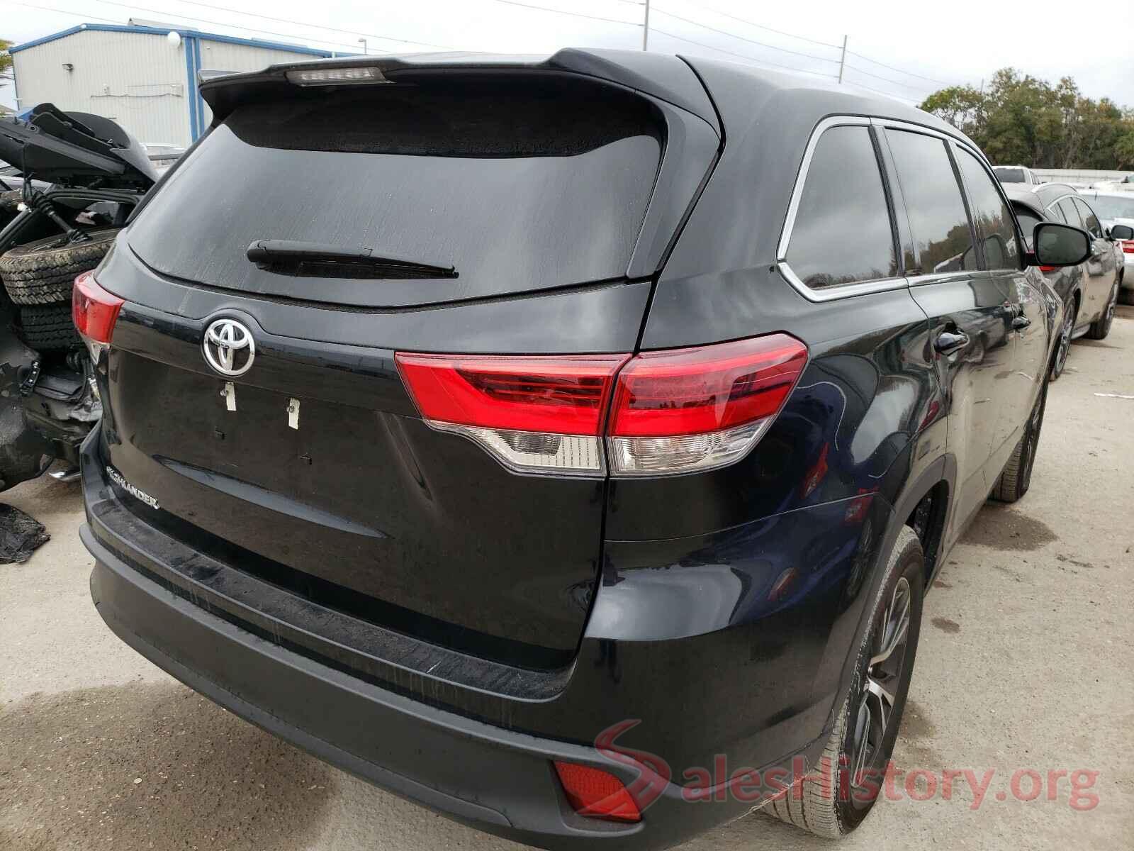 5TDZARFH9KS059005 2019 TOYOTA HIGHLANDER