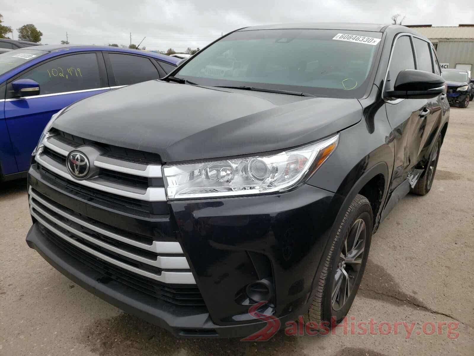 5TDZARFH9KS059005 2019 TOYOTA HIGHLANDER