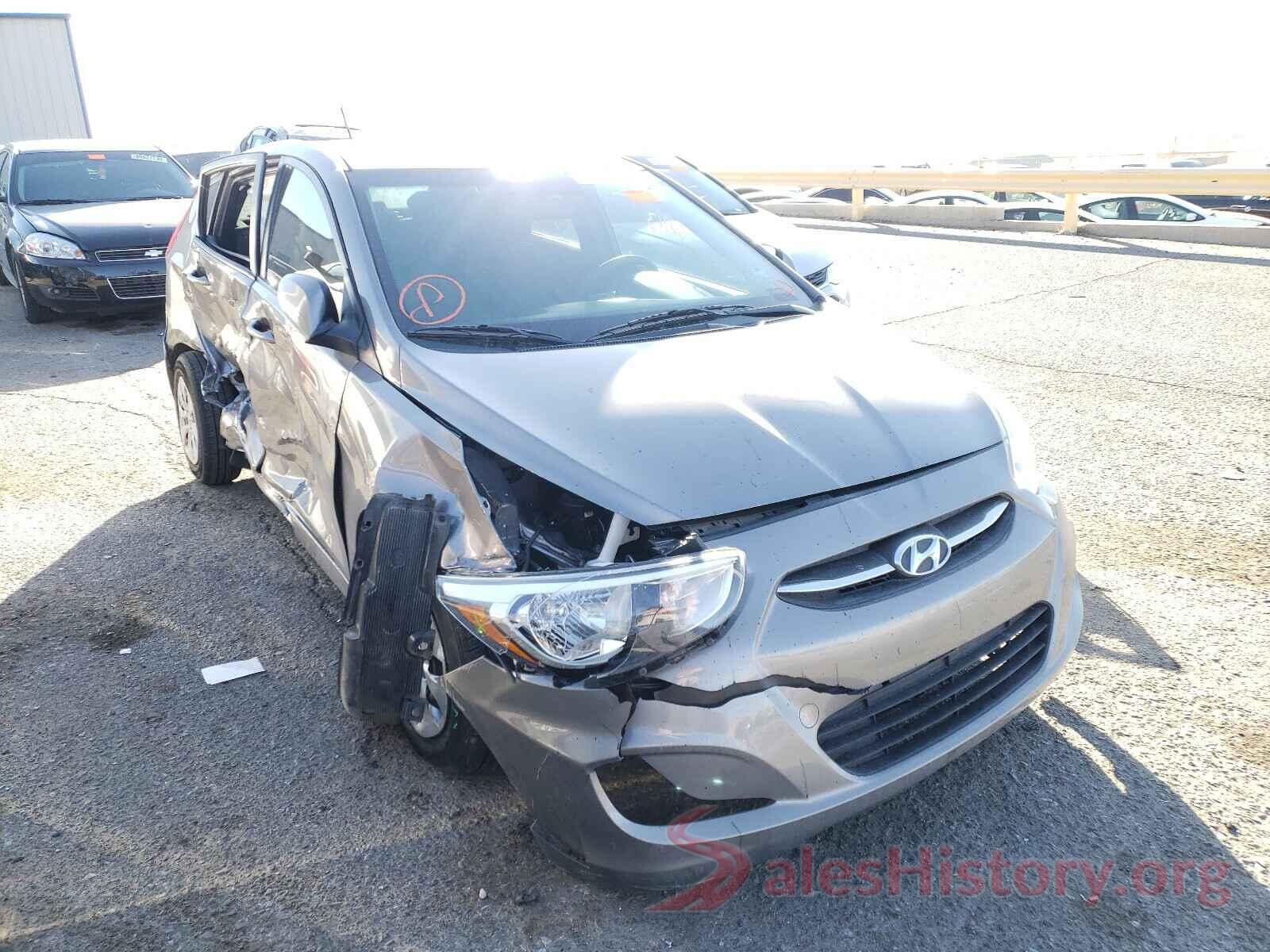 KMHCT5AE6HU360028 2017 HYUNDAI ACCENT