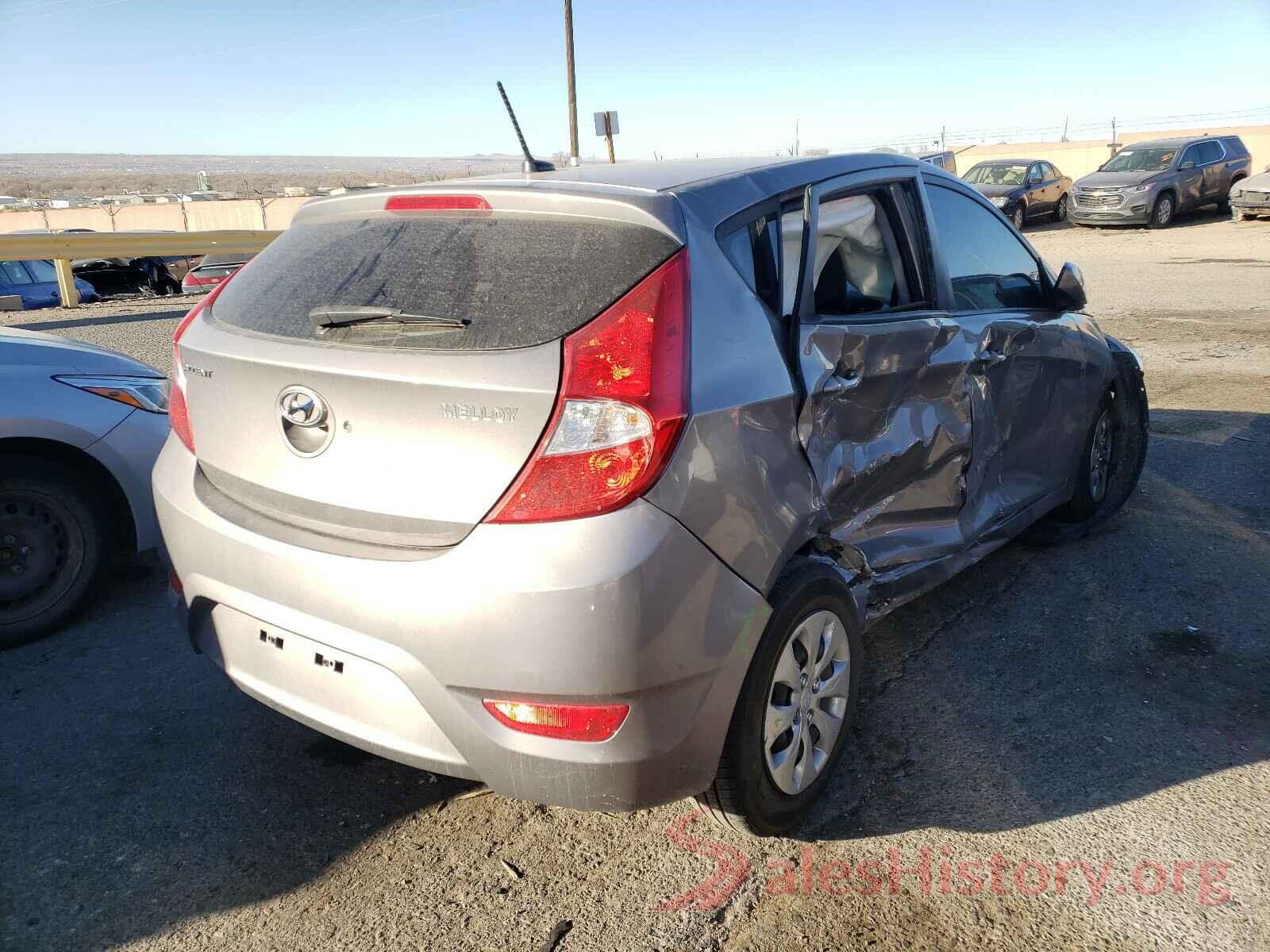 KMHCT5AE6HU360028 2017 HYUNDAI ACCENT