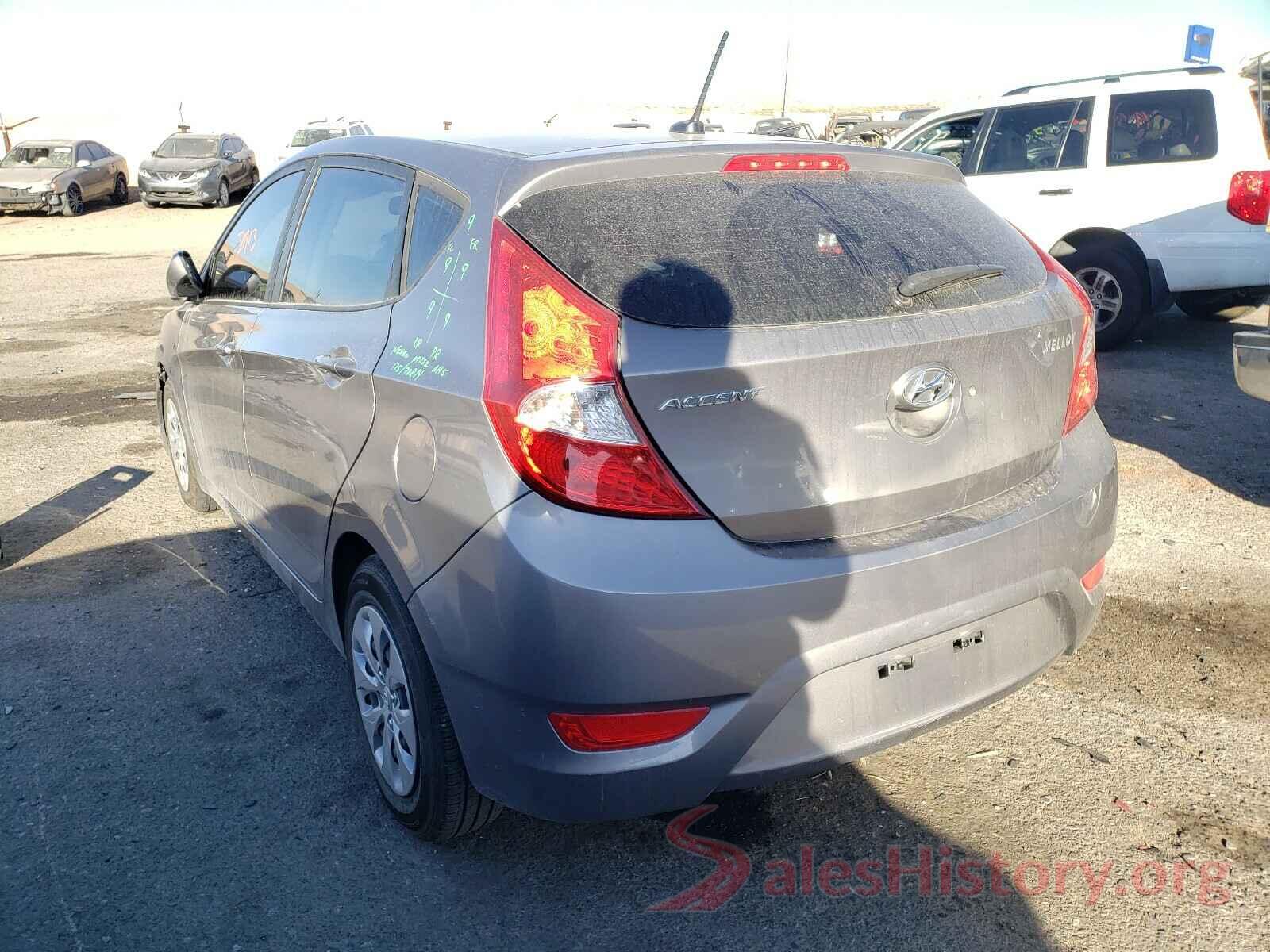 KMHCT5AE6HU360028 2017 HYUNDAI ACCENT