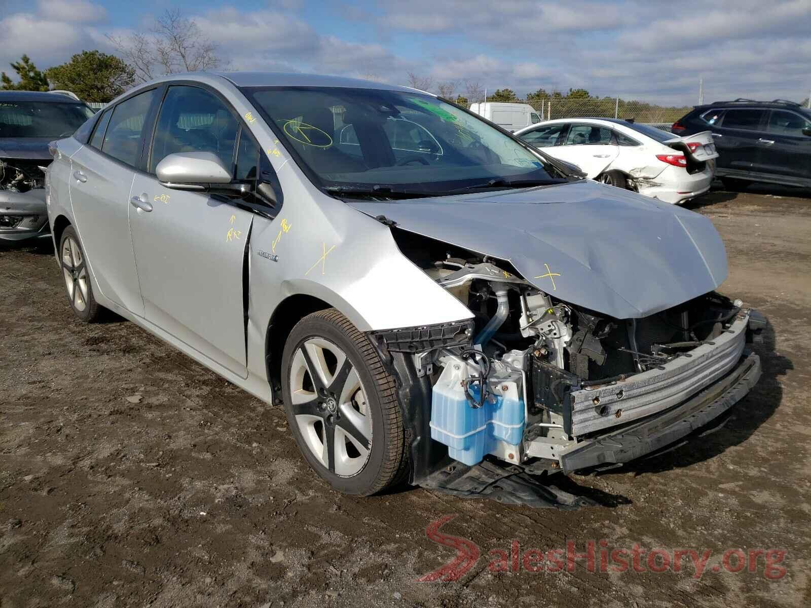 JTDKARFU6G3513136 2016 TOYOTA PRIUS