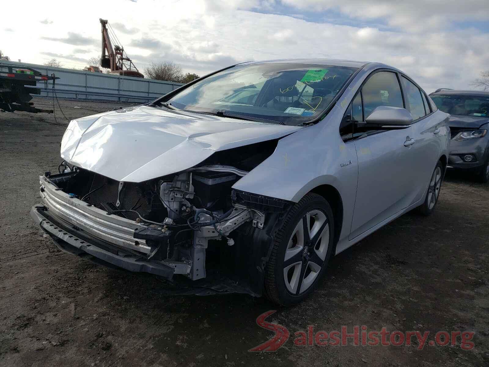 JTDKARFU6G3513136 2016 TOYOTA PRIUS