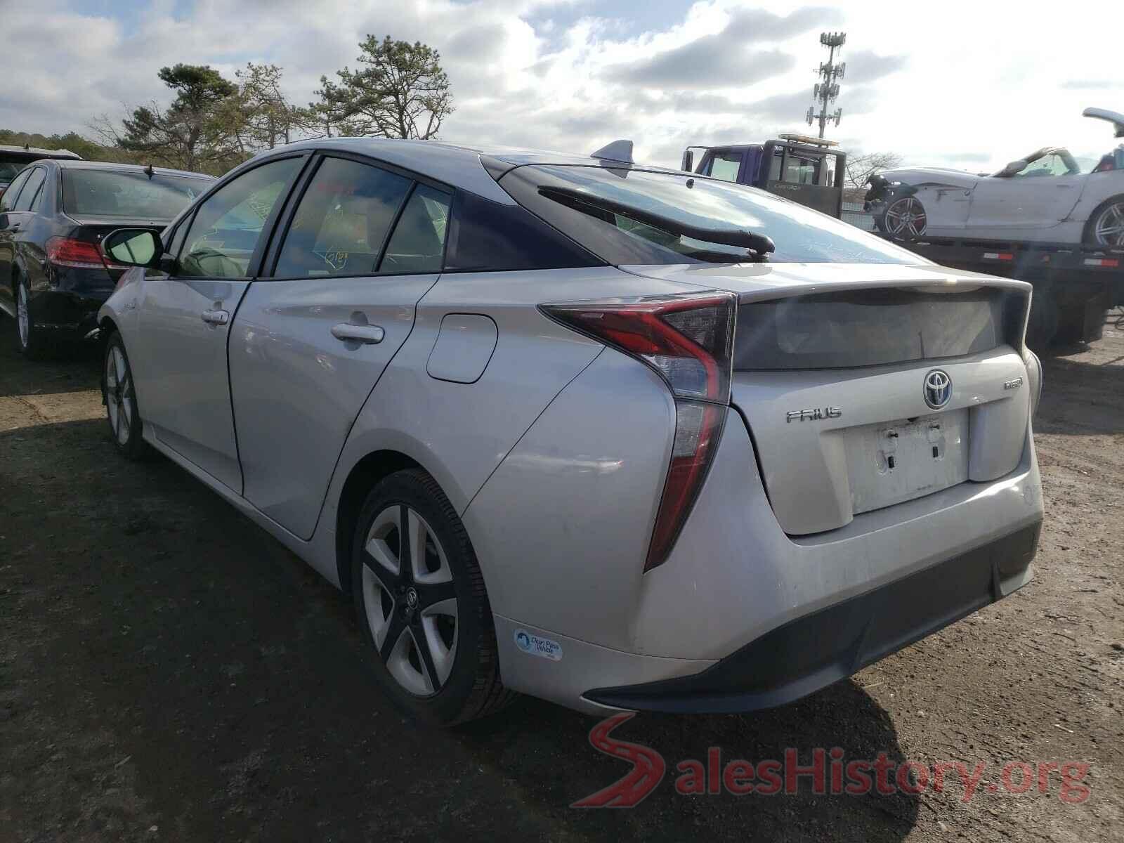 JTDKARFU6G3513136 2016 TOYOTA PRIUS