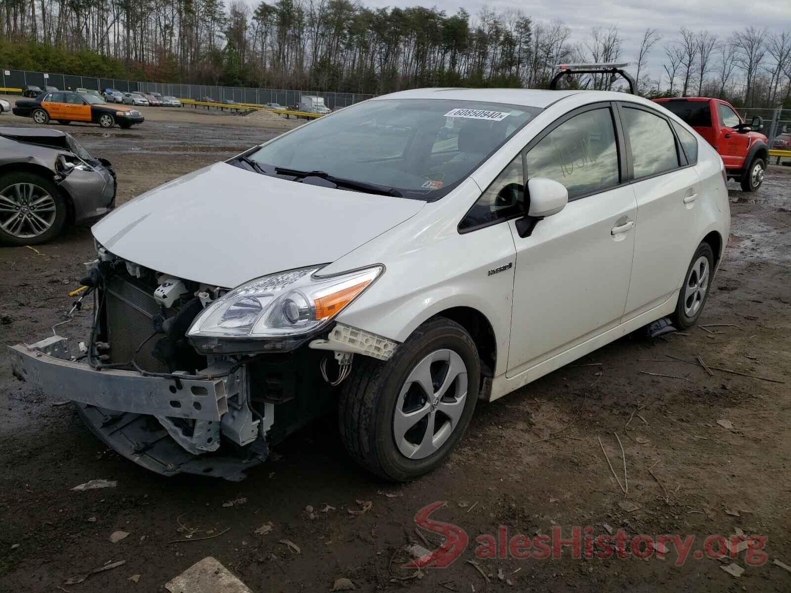 JTDKN3DUXF0442107 2015 TOYOTA PRIUS