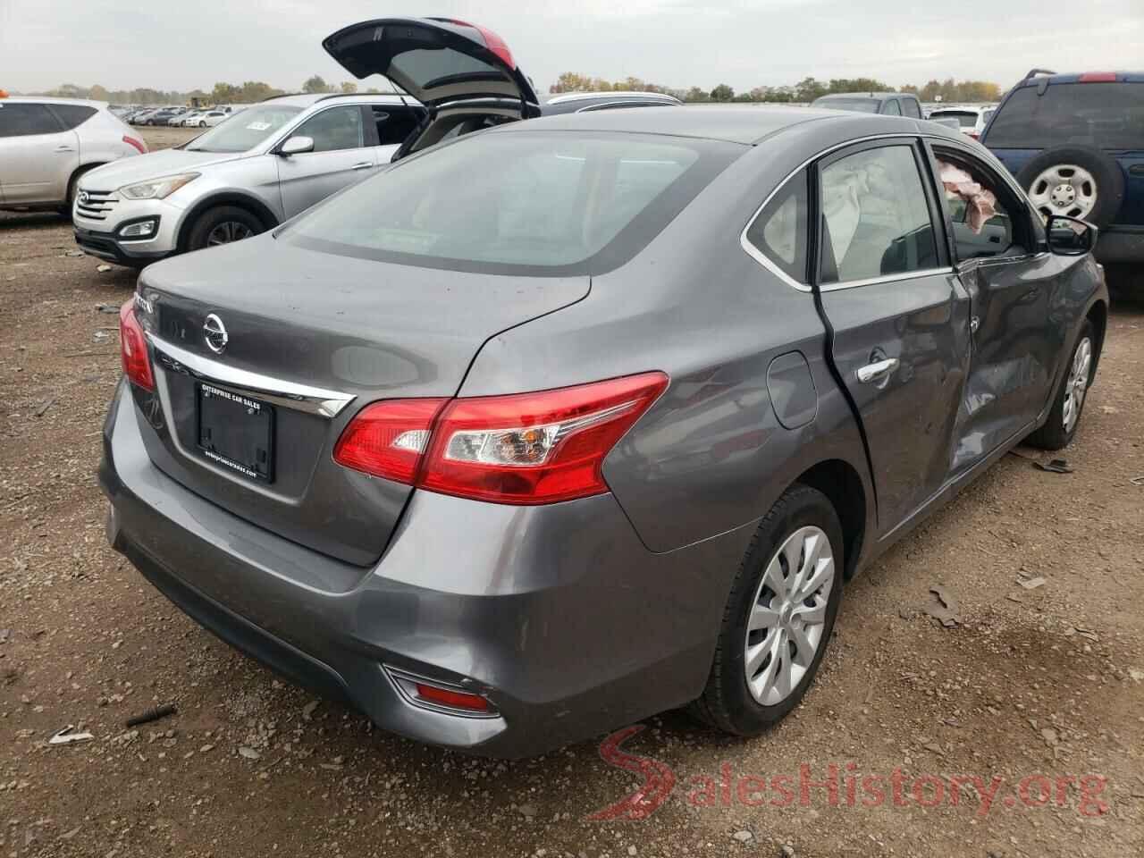 3N1AB7AP8KY377223 2019 NISSAN SENTRA