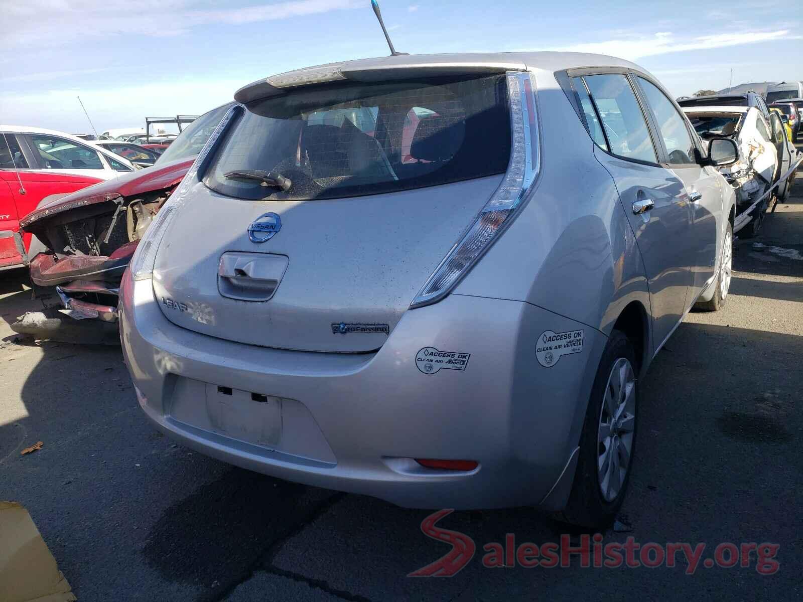 1N4AZ0CP9EC336907 2014 NISSAN LEAF