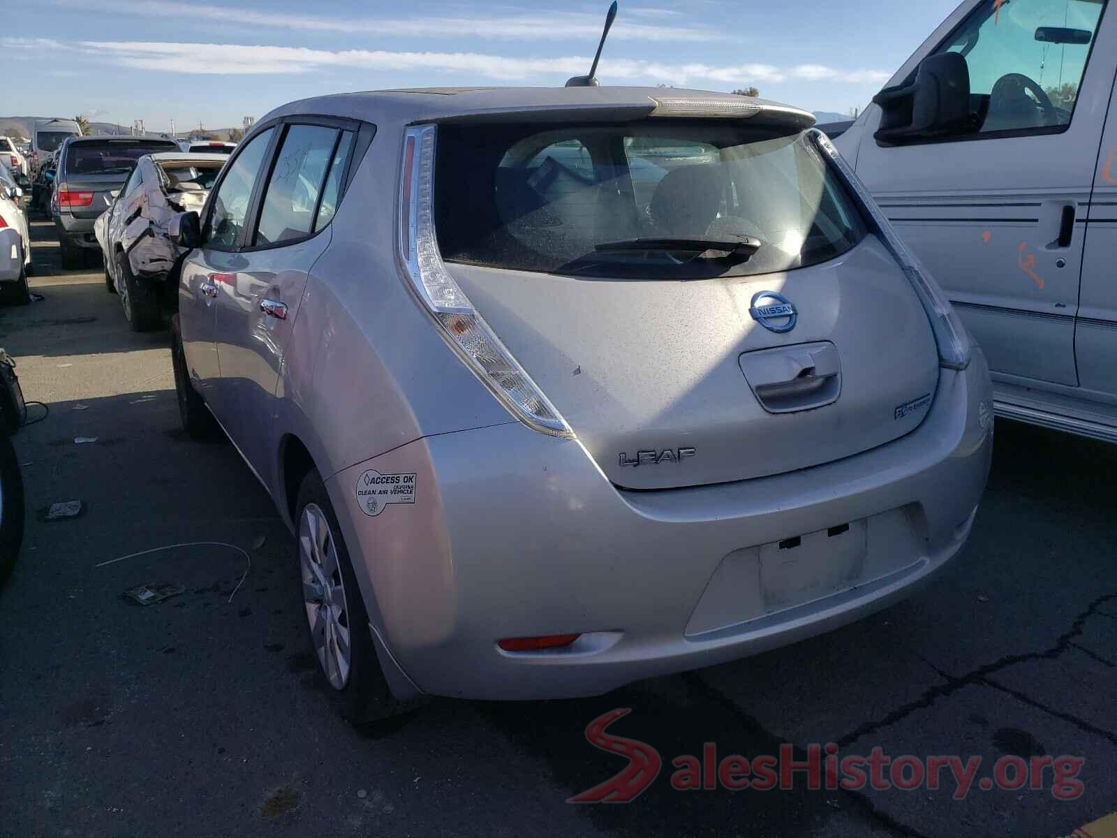 1N4AZ0CP9EC336907 2014 NISSAN LEAF