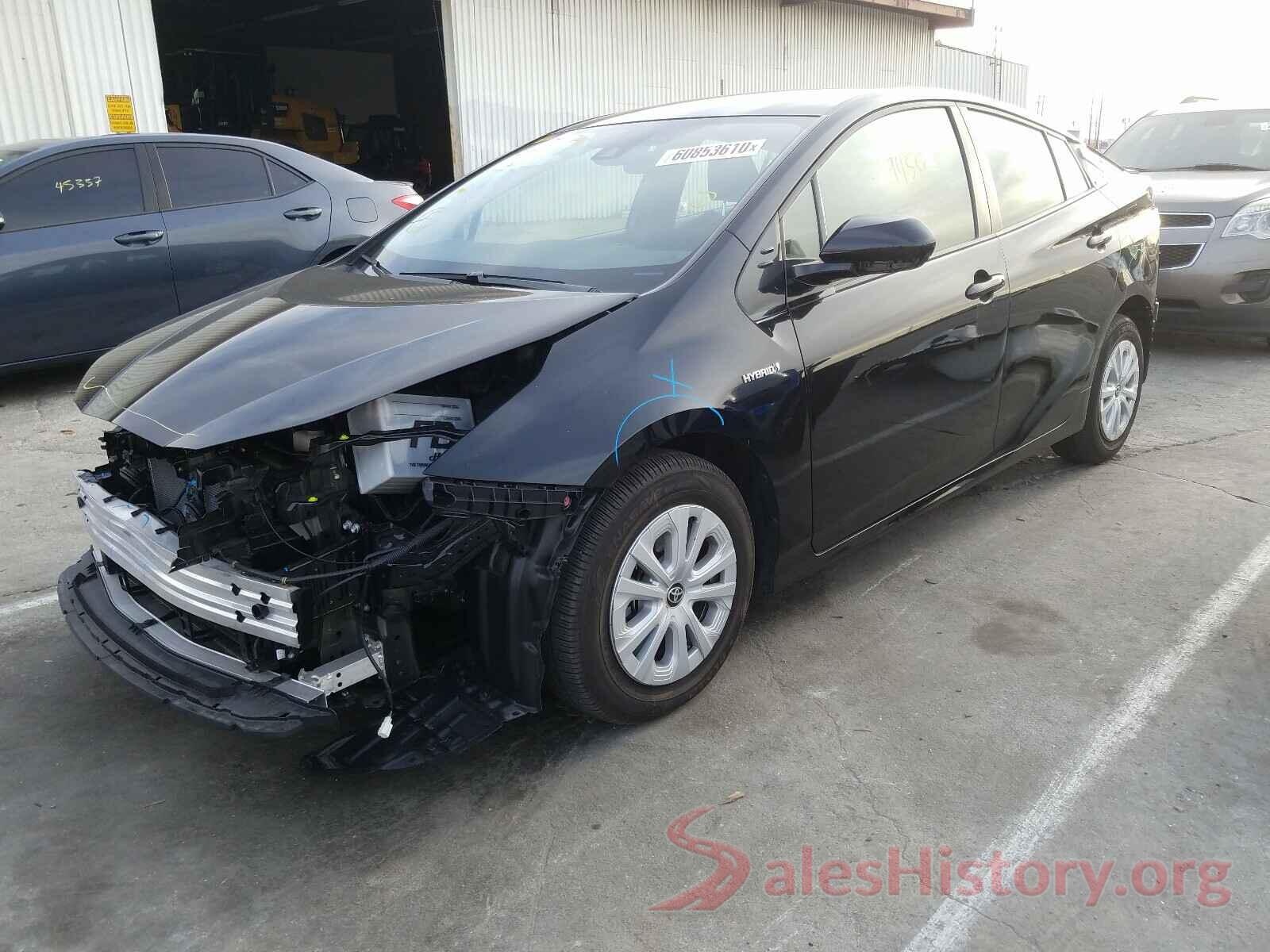 JTDKARFUXK3092918 2019 TOYOTA PRIUS