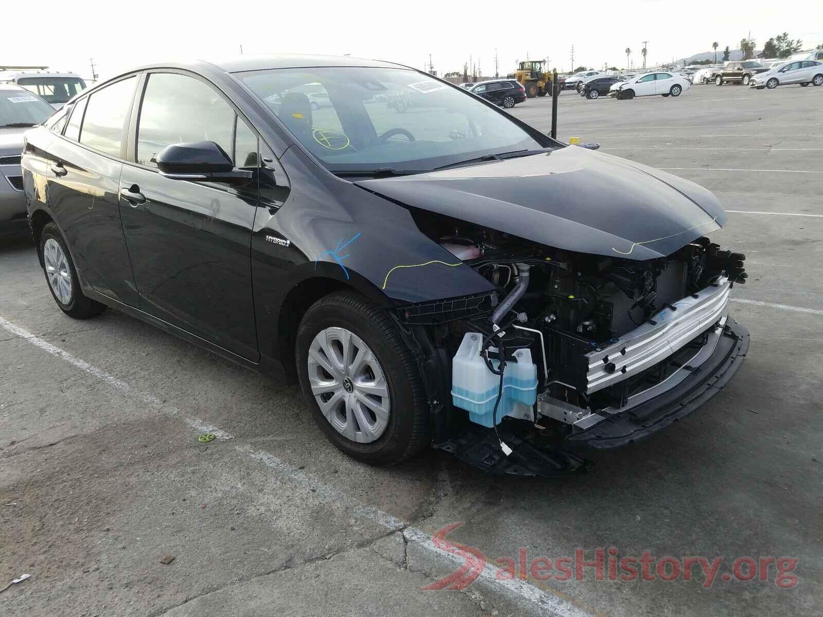 JTDKARFUXK3092918 2019 TOYOTA PRIUS