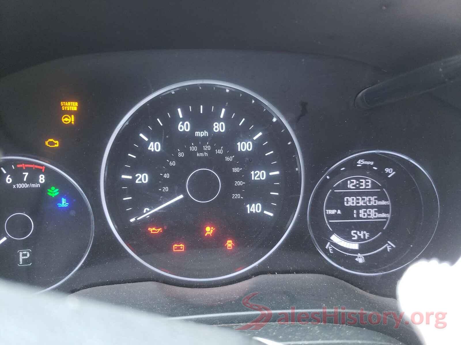 3CZRU5H73HM705629 2017 HONDA HR-V