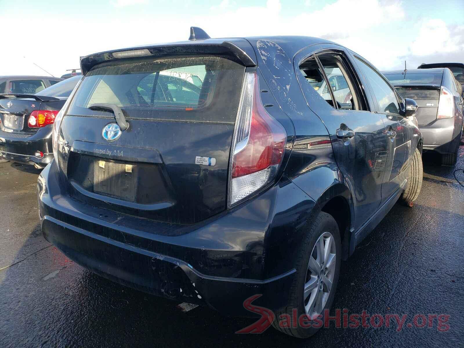 JTDKDTB37H1592721 2017 TOYOTA PRIUS