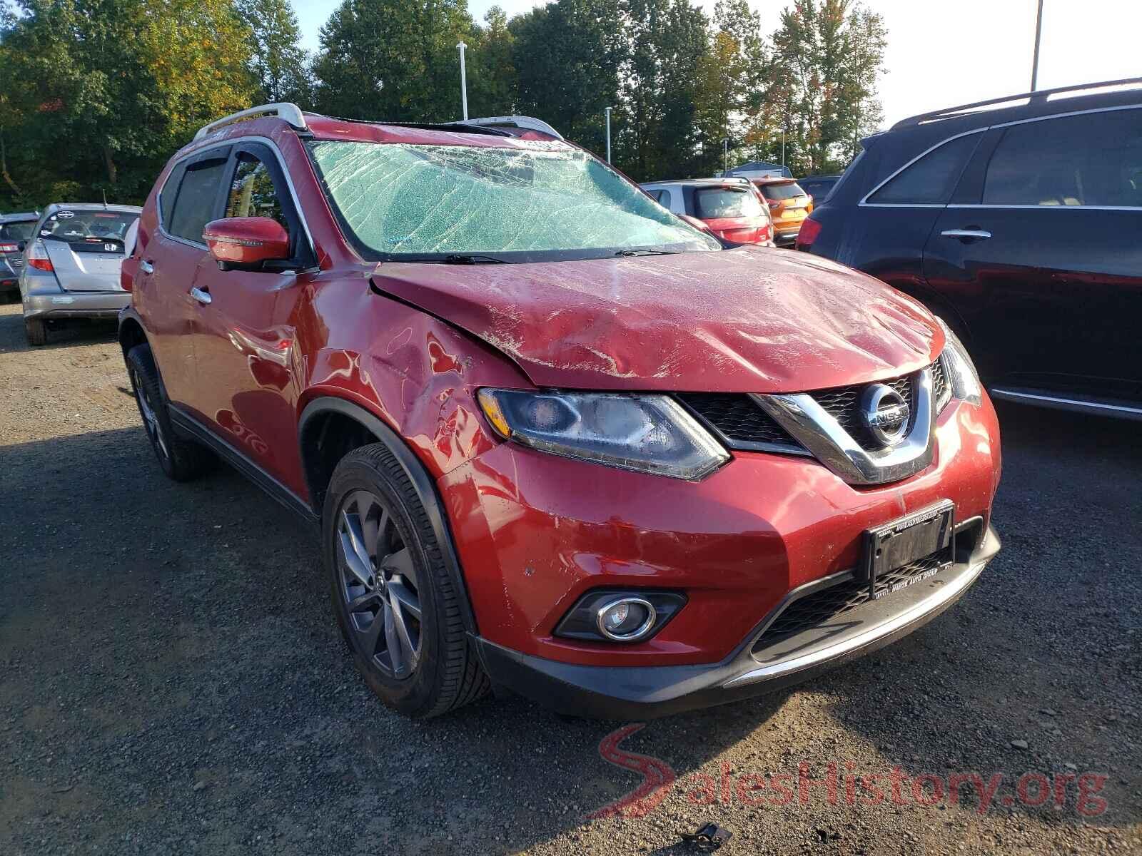 5N1AT2MV4GC918836 2016 NISSAN ROGUE