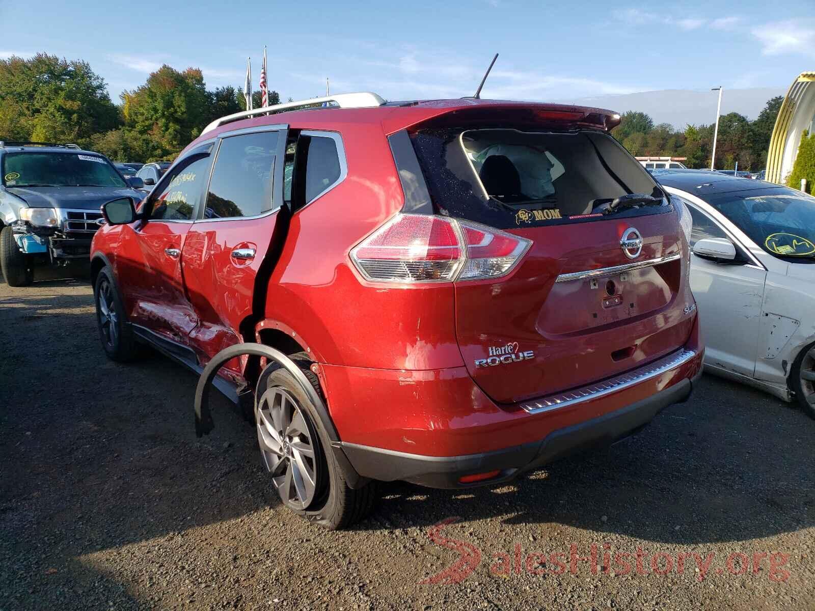 5N1AT2MV4GC918836 2016 NISSAN ROGUE