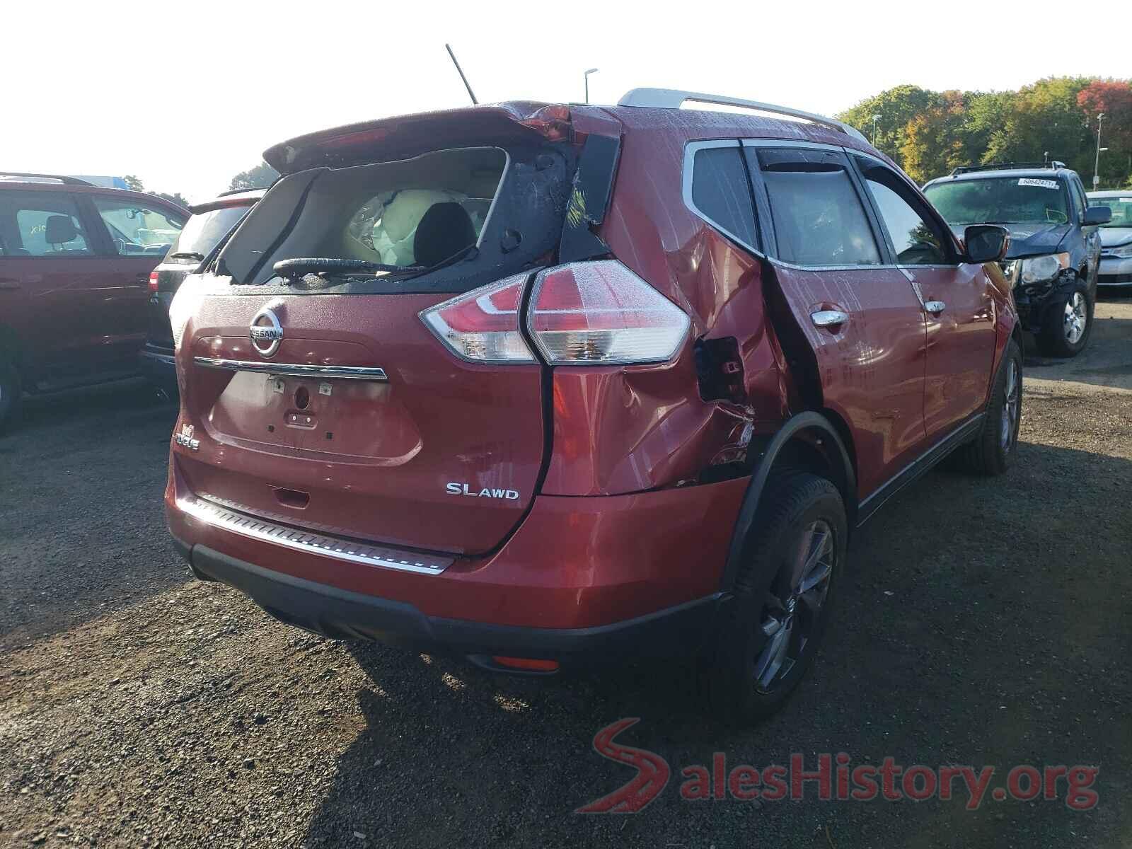 5N1AT2MV4GC918836 2016 NISSAN ROGUE