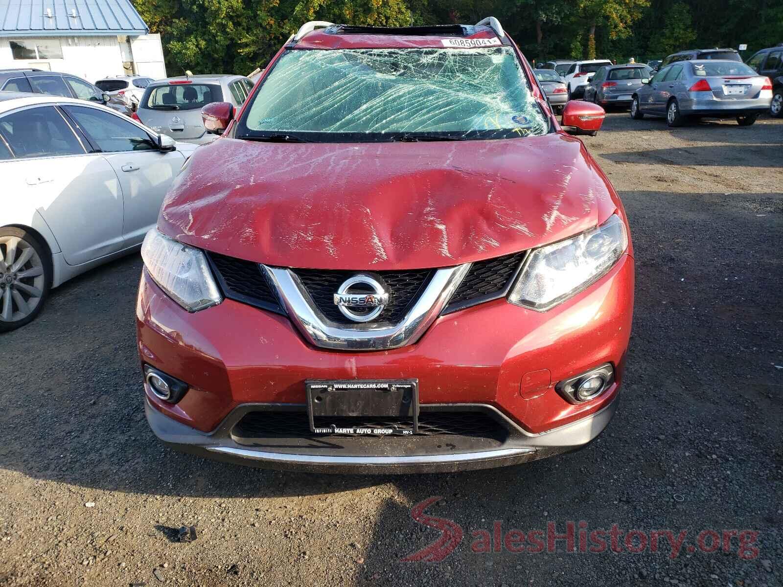 5N1AT2MV4GC918836 2016 NISSAN ROGUE