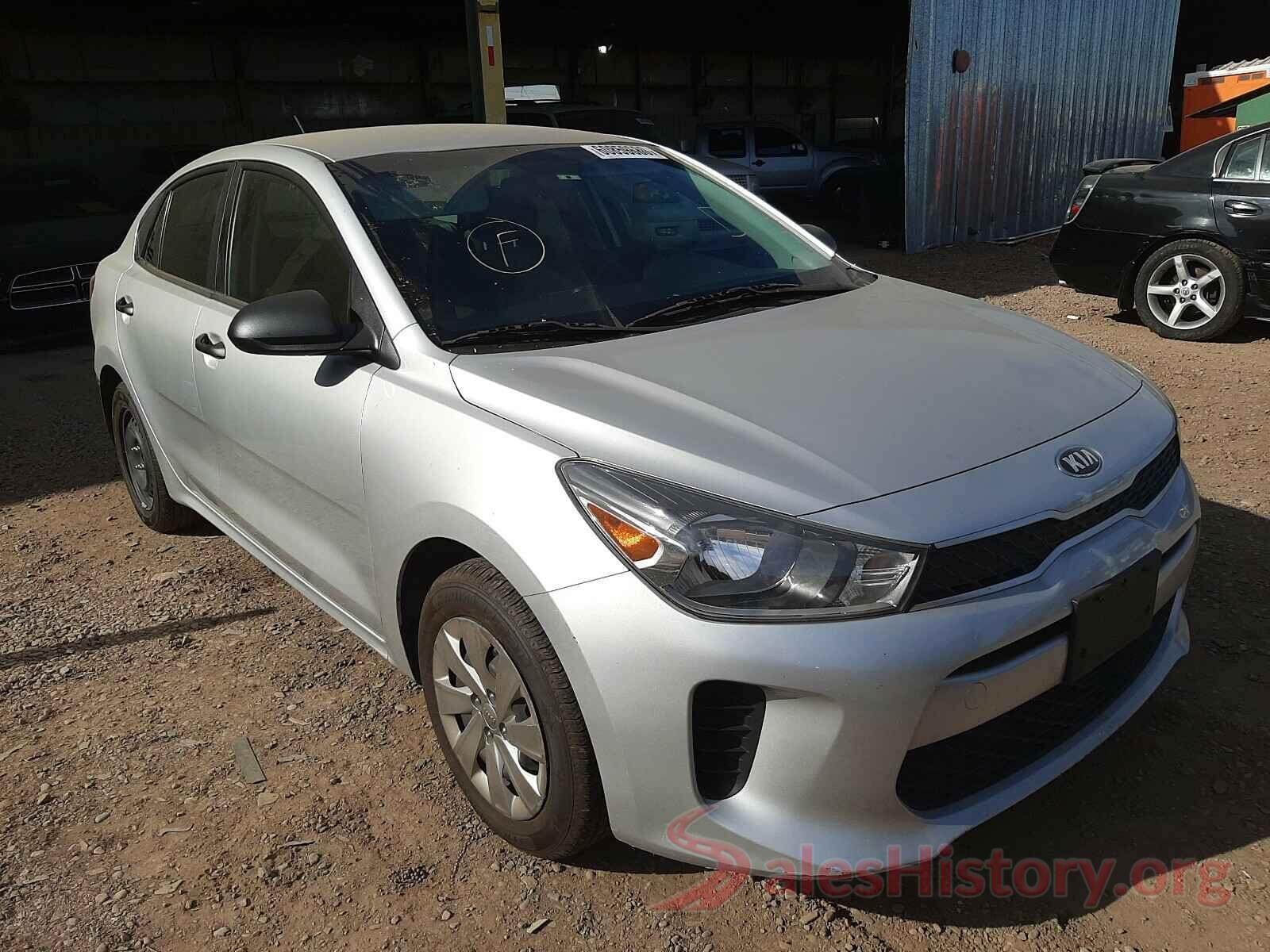 3KPA24ABXJE079417 2018 KIA RIO