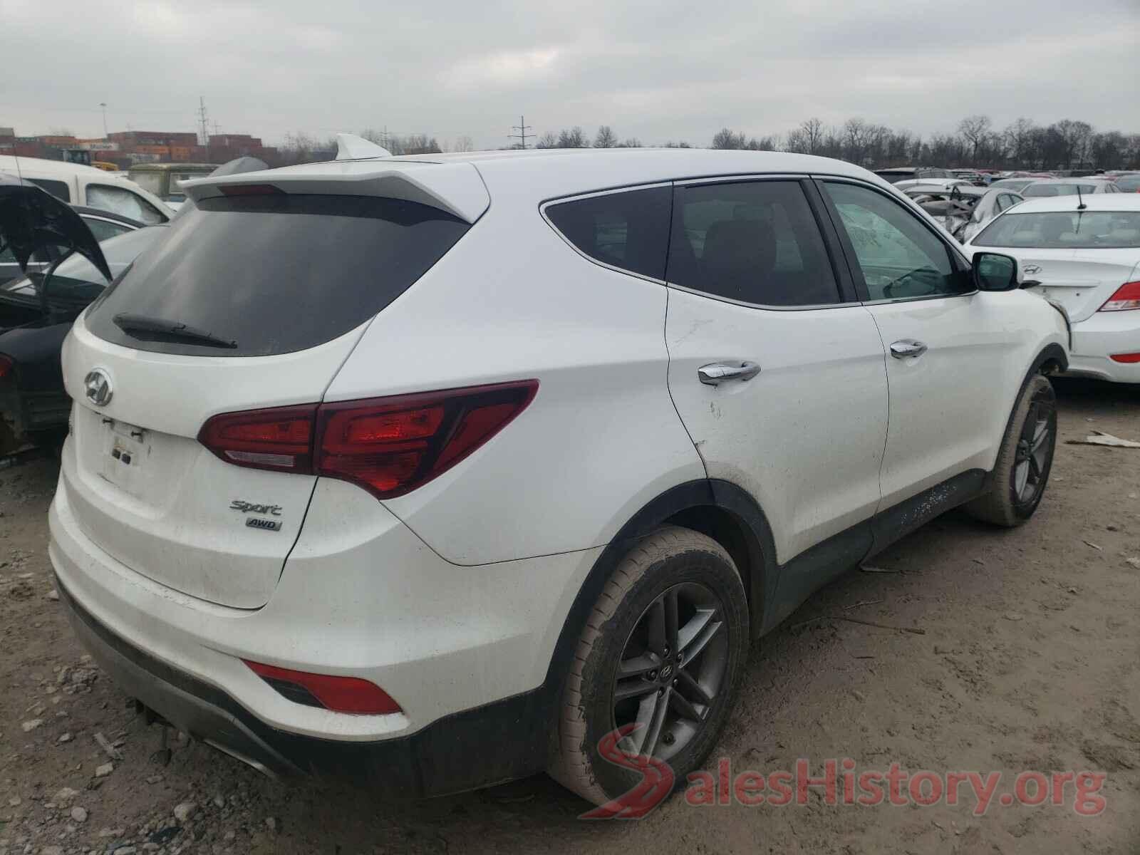 5XYZTDLBXHG411110 2017 HYUNDAI SANTA FE