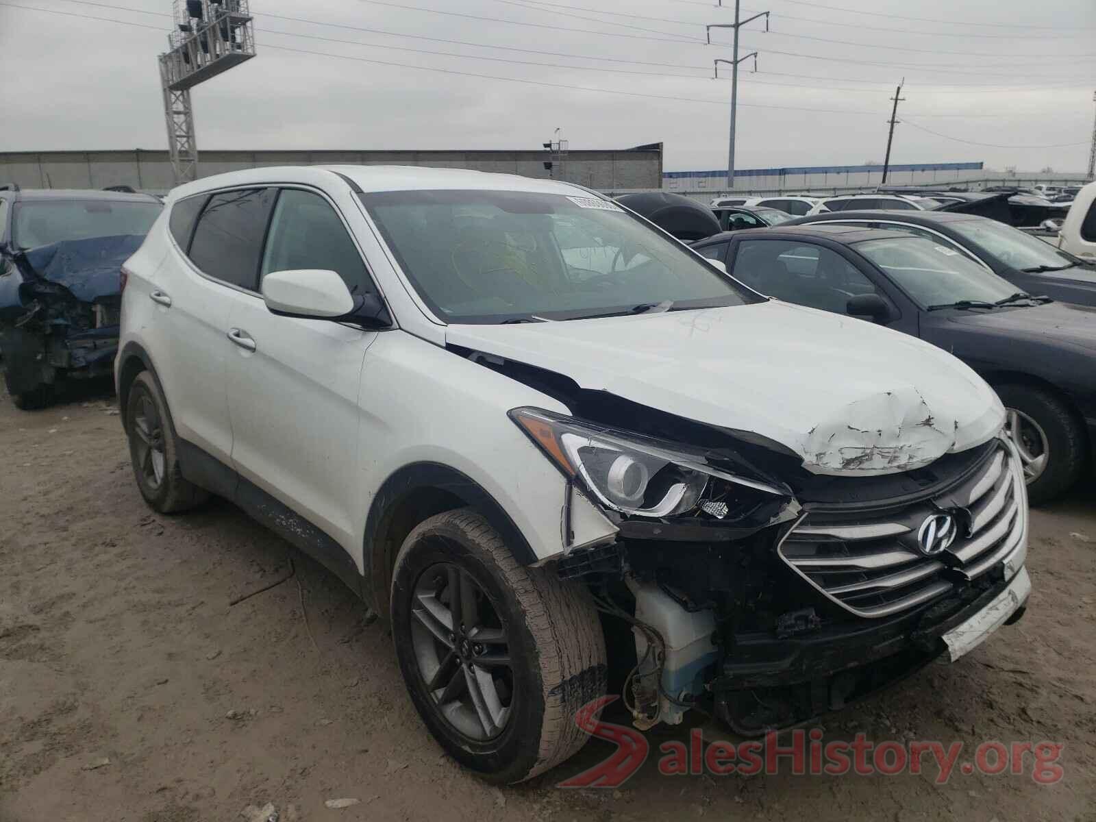 5XYZTDLBXHG411110 2017 HYUNDAI SANTA FE