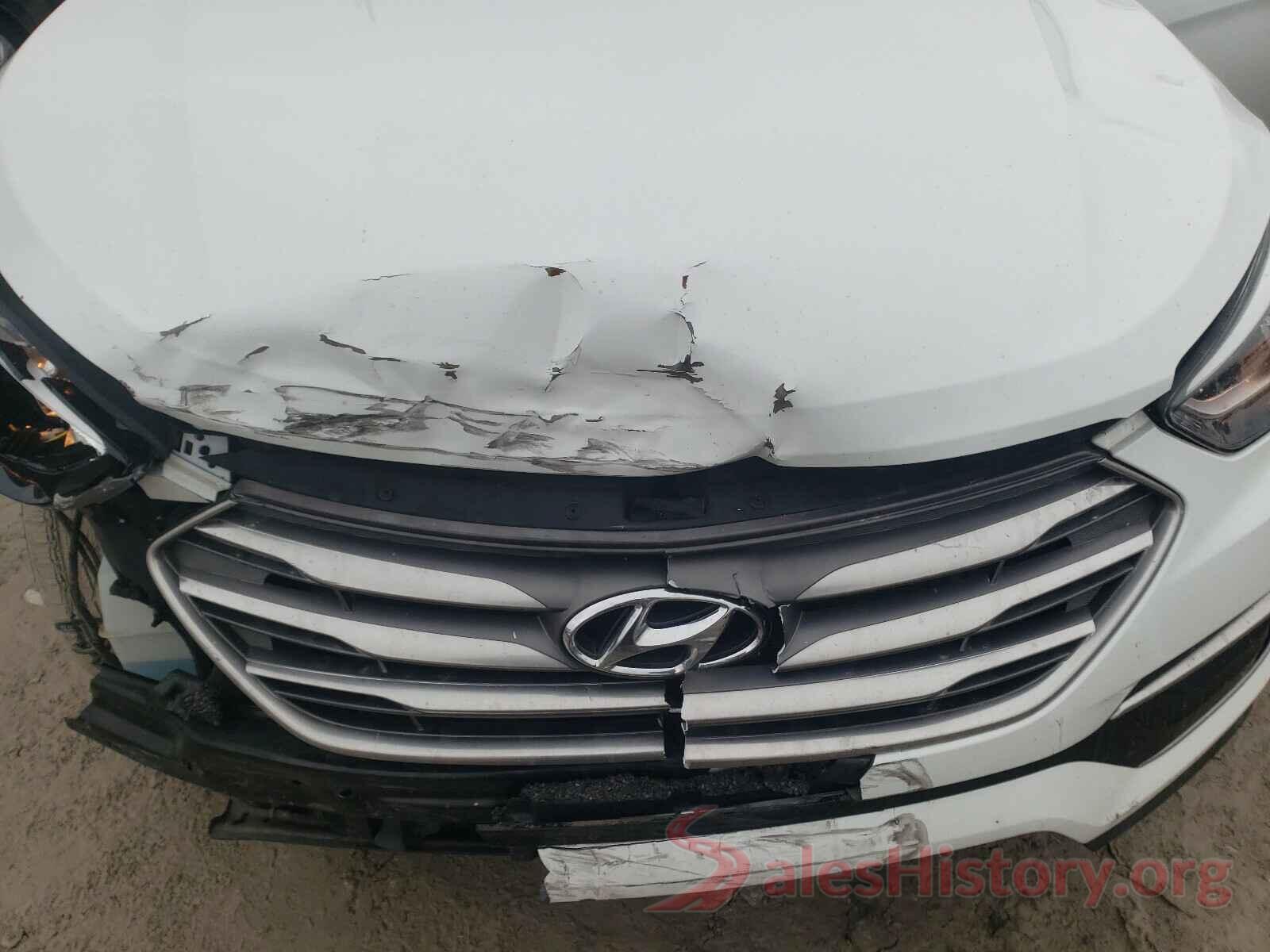 5XYZTDLBXHG411110 2017 HYUNDAI SANTA FE