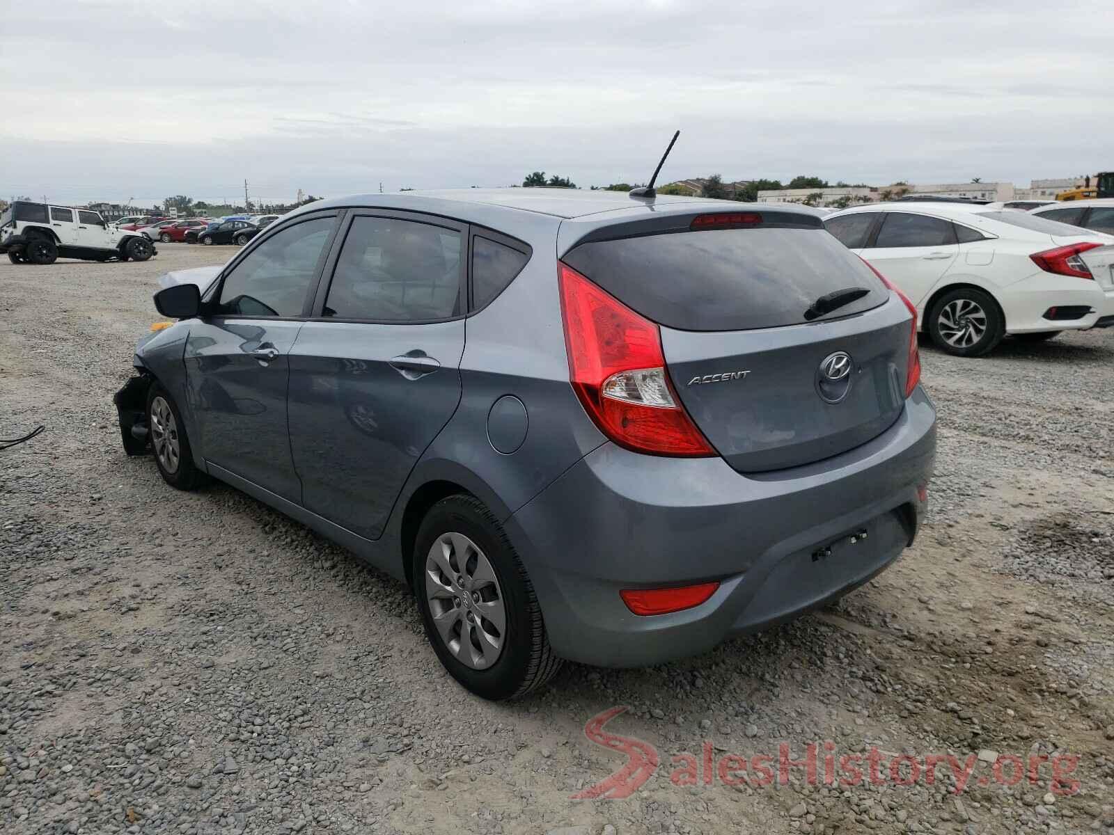 KMHCT5AE7HU364136 2017 HYUNDAI ACCENT