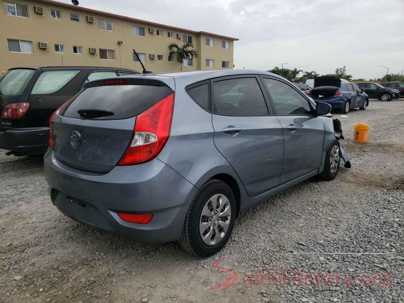 KMHCT5AE7HU364136 2017 HYUNDAI ACCENT