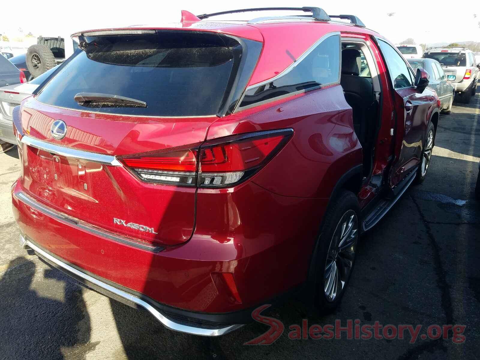 JTJJGKFA6L2009027 2020 LEXUS RX450