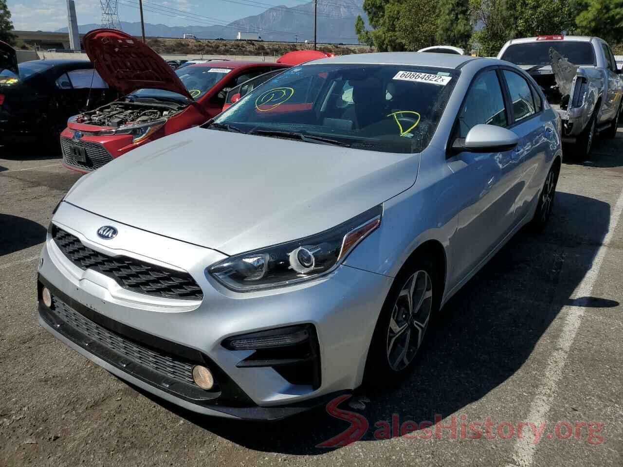 3KPF24AD8KE070109 2019 KIA FORTE