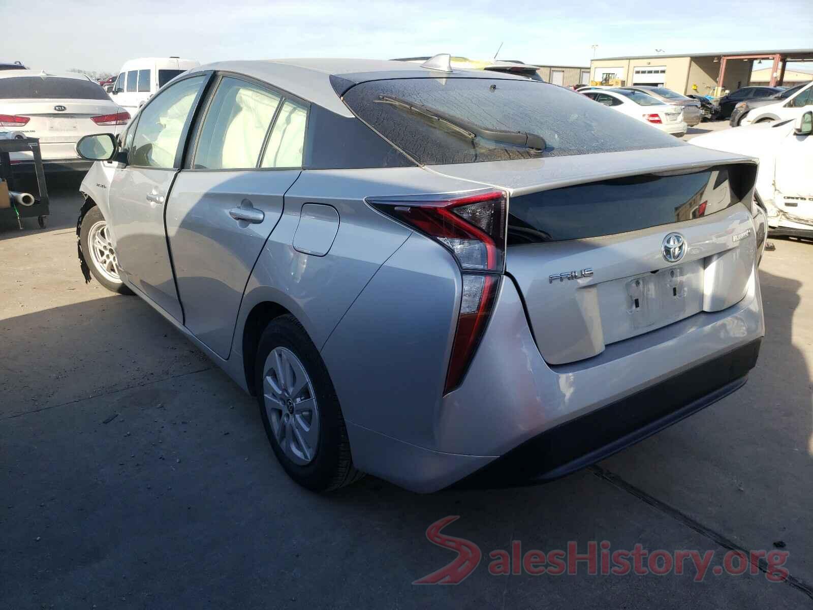 JTDKBRFU7G3019462 2016 TOYOTA PRIUS