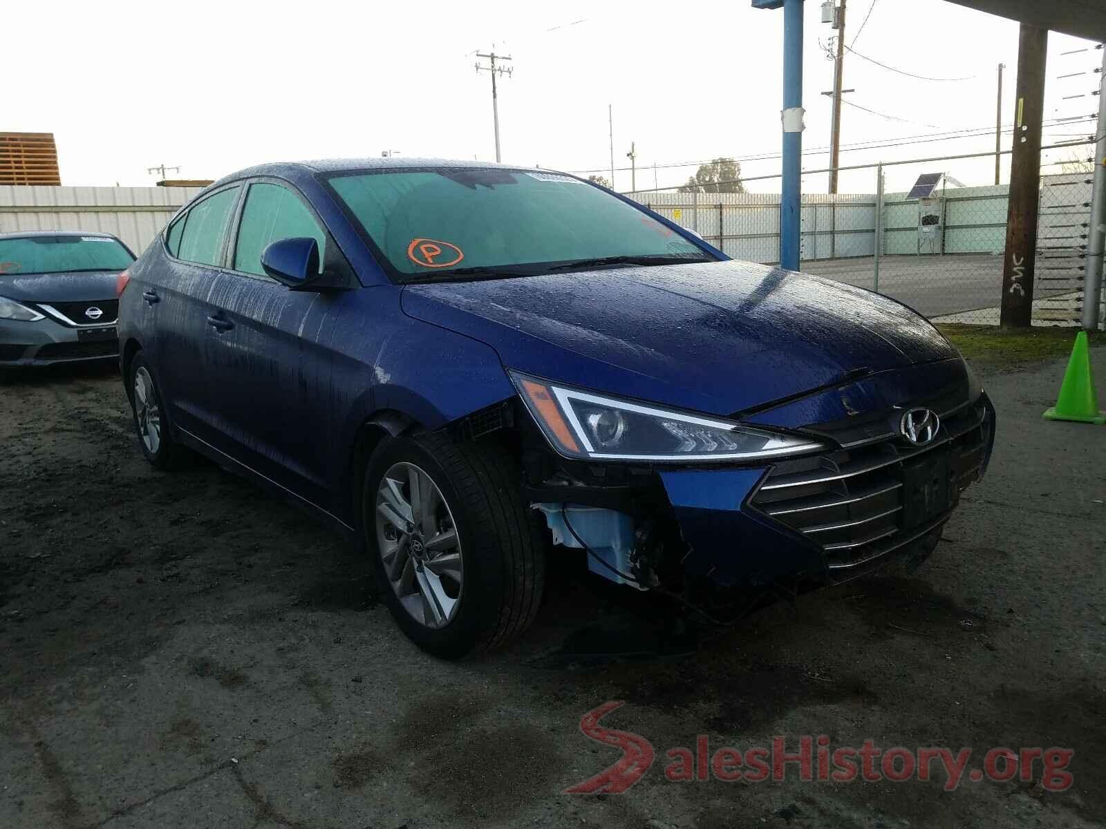 5NPD84LF0KH450383 2019 HYUNDAI ELANTRA