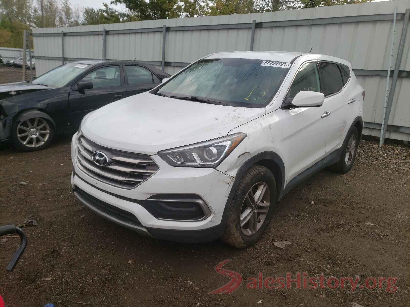 5NMZT3LB1JH053577 2018 HYUNDAI SANTA FE