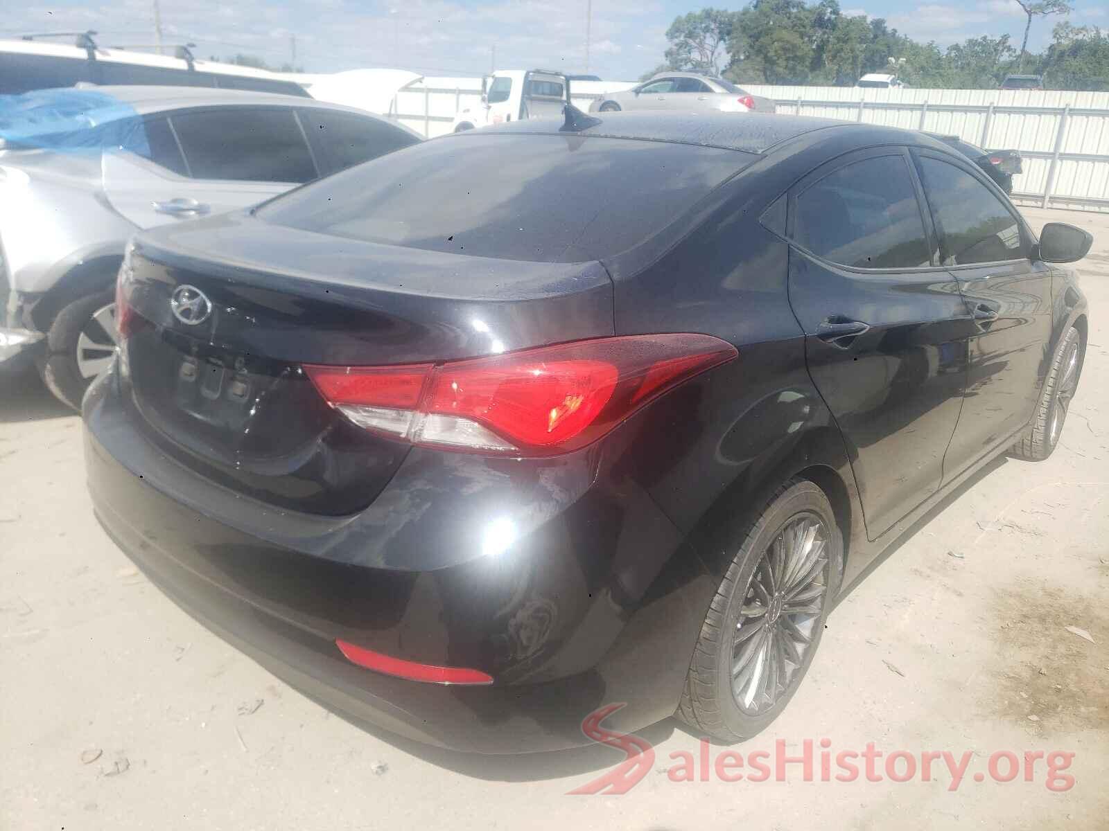 KMHDH4AE6EU088933 2014 HYUNDAI ELANTRA