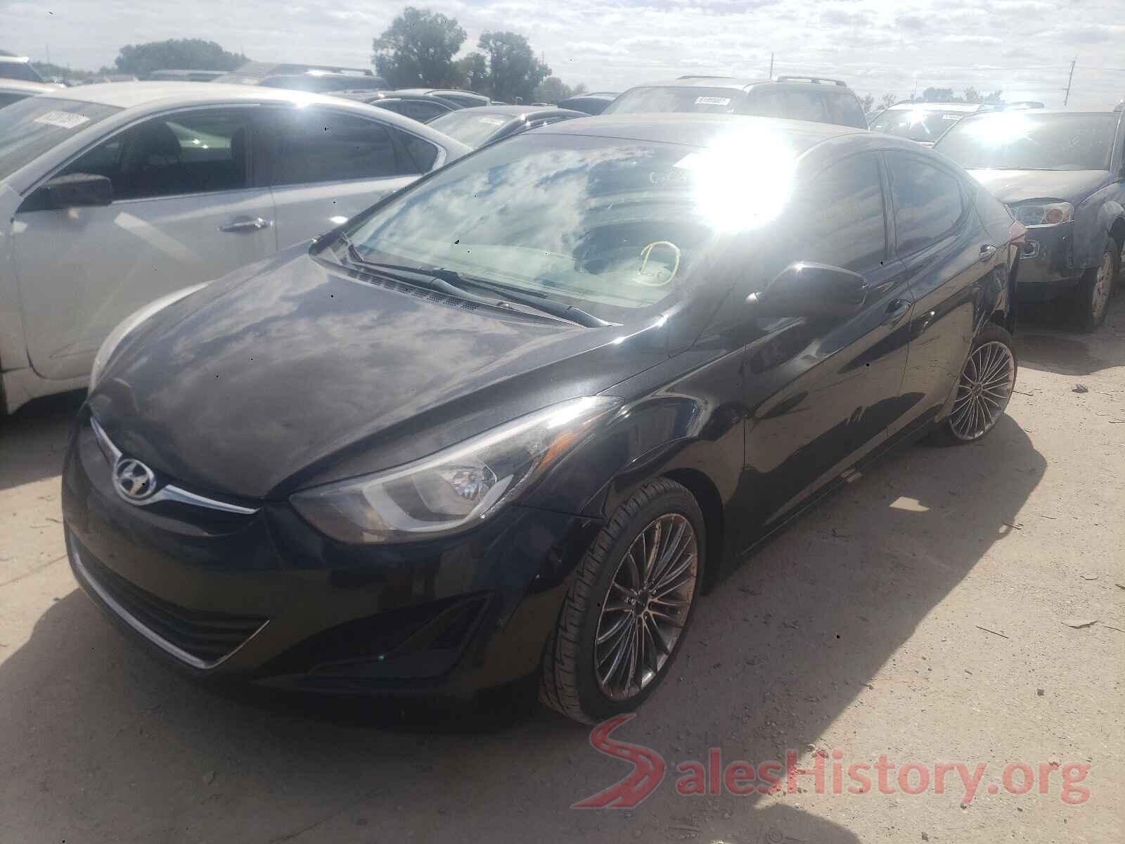 KMHDH4AE6EU088933 2014 HYUNDAI ELANTRA