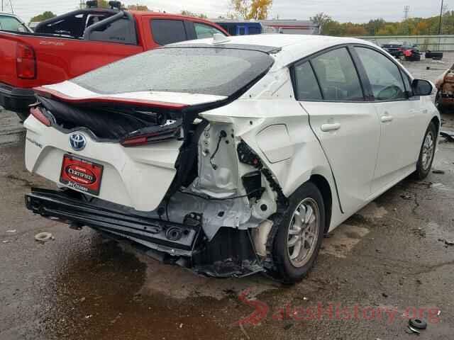 JTDKARFP8H3061525 2017 TOYOTA PRIUS