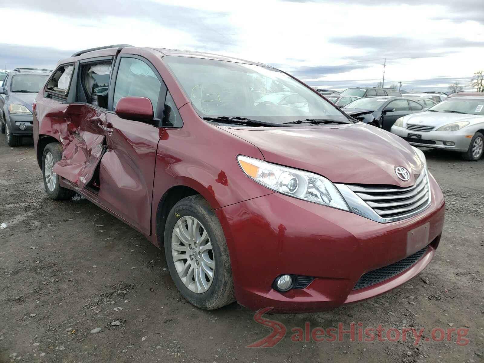 5TDYK3DC5GS723286 2016 TOYOTA SIENNA